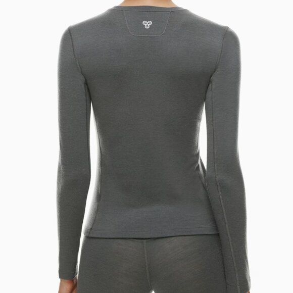 TNA | TnAction  | Brink Merino Wool Long Sleeve | Black - Picture 7 of 14